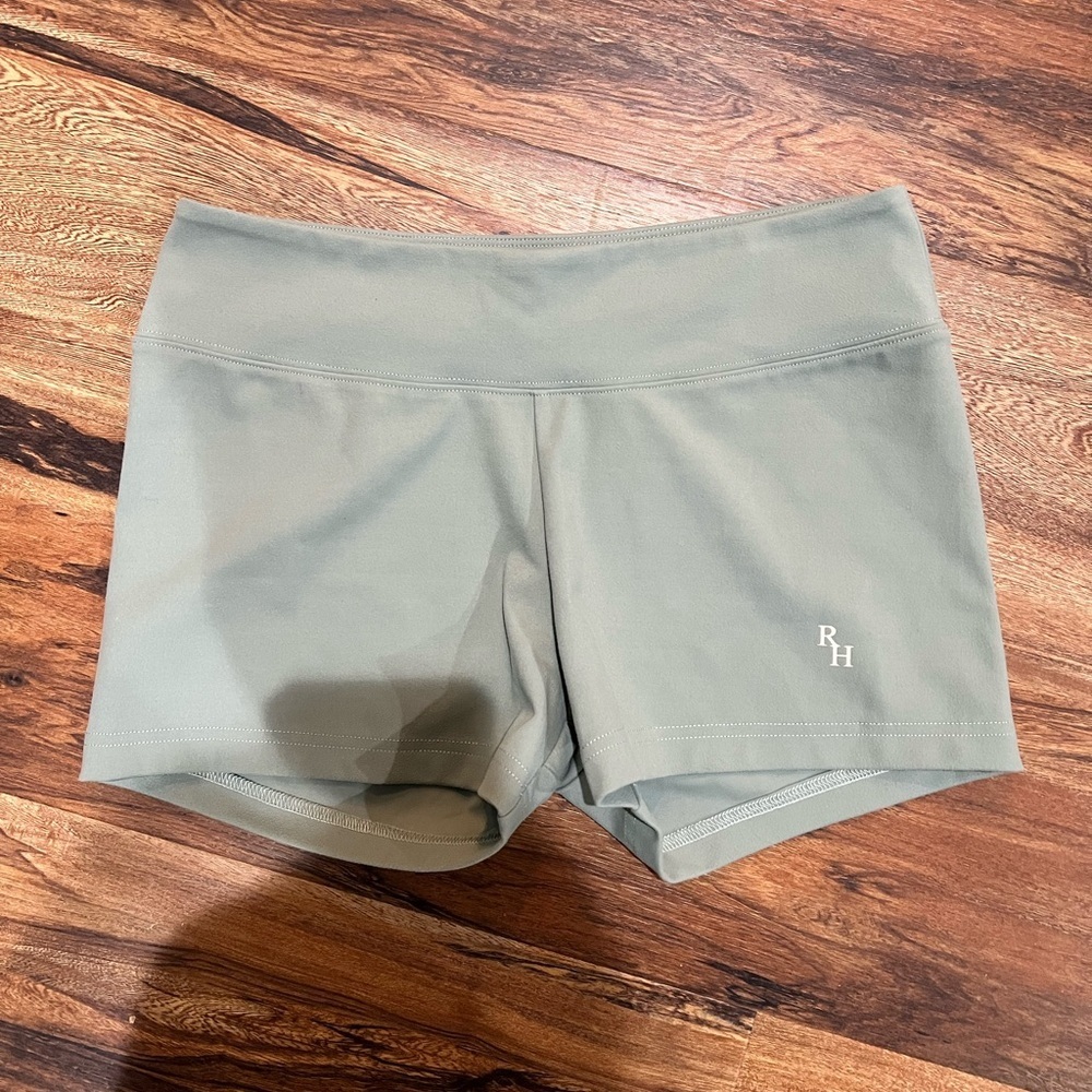 RH Sage Green Bike Shorts Size Small EUC Workout Trendy